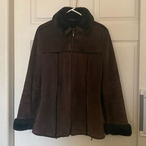 J. PERCY for MARVIN RICHARDS Women’s Soft Leather Jacket Size M